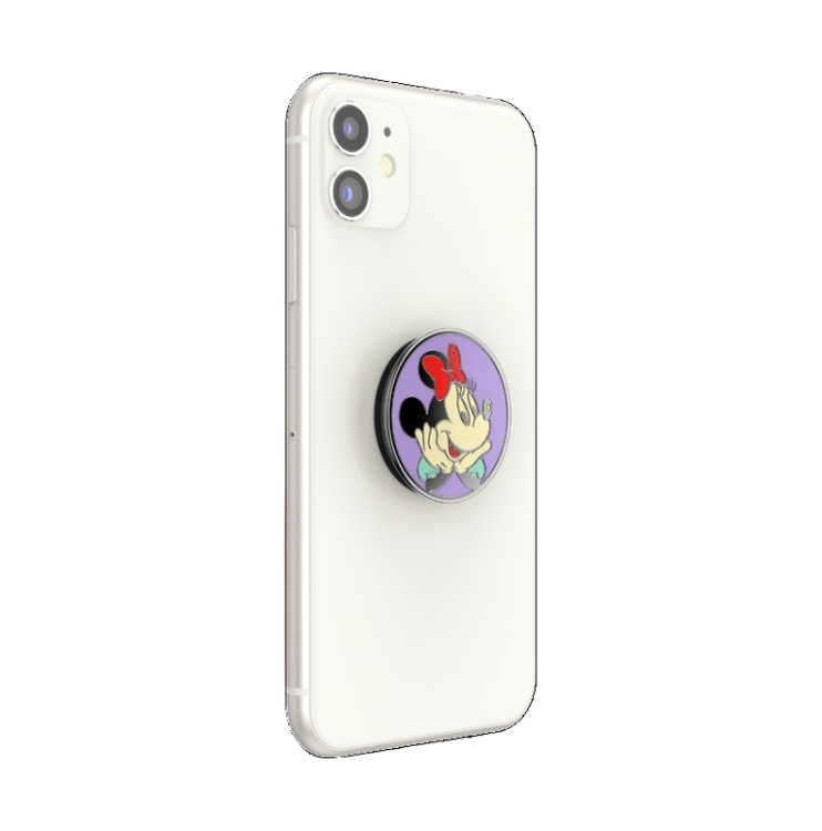 Suport PopSocket PopGrip cu Licenta Metalic Minnie Mouse 80s, Disney - 2 | YEO